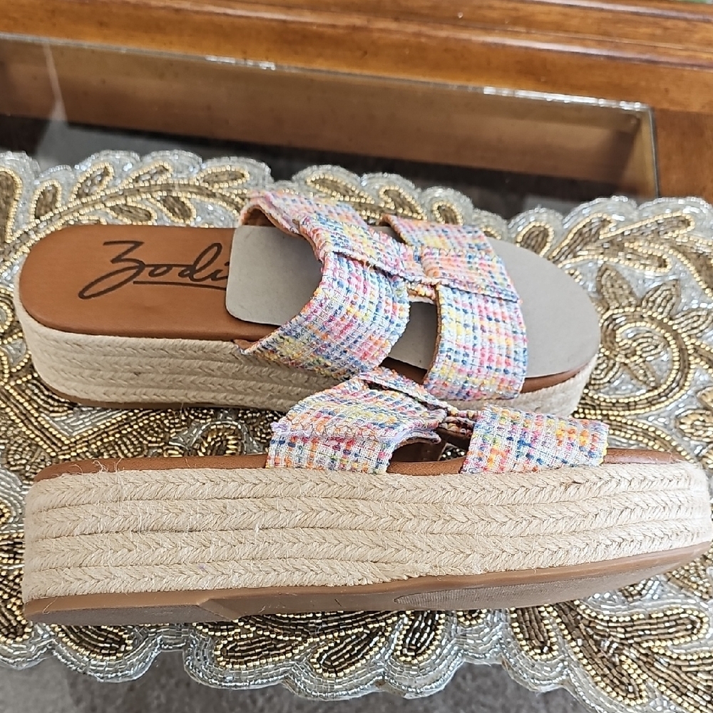 Zodiac Women's Colorful Espadrille Sandals - Picture 4 of 7